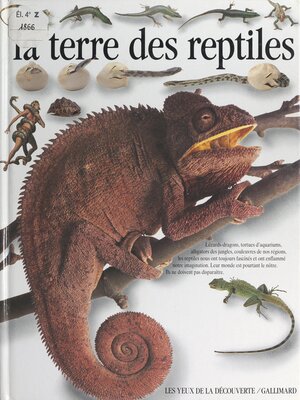 cover image of La terre des reptiles